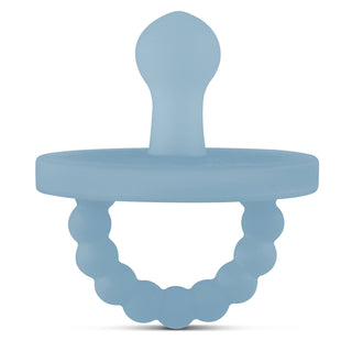 Cutie PAT Bulb (0-6m) Pacifier + Teether: Oxford Clear - Lindsey Paige