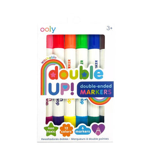 Double Up! Double Ended Markers - Set of 6/12 Colors - Lindsey Paige