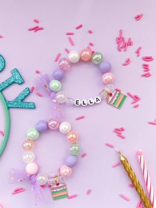 Birthday Girl Charm Bracelet: Child 6" - Lindsey Paige