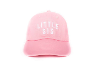 Light Pink Little Sis Hat: Toddler (1Y-4Y) - Lindsey Paige