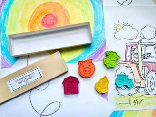 Farm Life Crayons Gift Box - Lindsey Paige