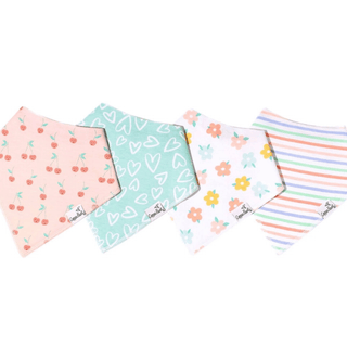 Cheery Bandana Bib Set - Lindsey Paige