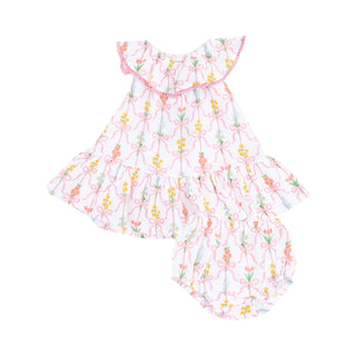 Flower Ribbon Dress