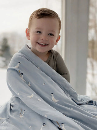 Cloud Blanket - Baseball Goose / 0.5 TOG - Lindsey Paige