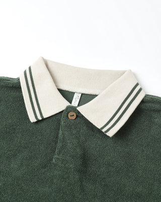 Collared Sweatshirt || Green - Lindsey Paige