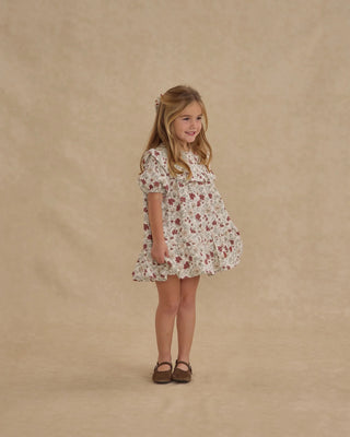 Cordelia Dress || Holiday Floral - Lindsey Paige