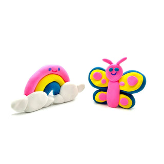 Creatibles D.I.Y. Air - Dry Clay Kit: Rainbow BFFs - Lindsey Paige