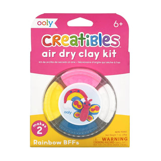 Creatibles D.I.Y. Air - Dry Clay Kit: Rainbow BFFs - Lindsey Paige