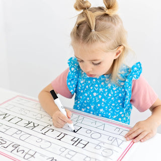 Cutie Mats (Multi - purpose Placemats): Tracers Letters/Numbers/Shapes - Lindsey Paige