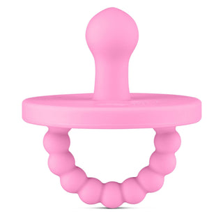 Cutie PAT Bulb (0 - 6m) Pacifier + Teether: Orchid Clear - Lindsey Paige