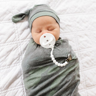 Cutie PAT Bulb (0 - 6m) Pacifier + Teether: Orchid Clear - Lindsey Paige