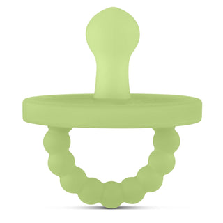 Cutie PAT Bulb (0 - 6m) Pacifier + Teether: Orchid Clear - Lindsey Paige