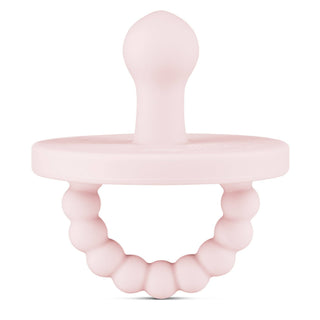 Cutie PAT Bulb (0 - 6m) Pacifier + Teether: Pink - Lindsey Paige