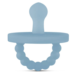 Cutie PAT Bulb (0 - 6m) Pacifier + Teether: Pink Clear - Lindsey Paige