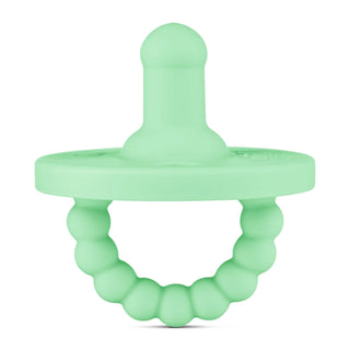 Cutie PAT Round (0 - 24m) Pacifier + Teether Sets: Coastal Clear - Lindsey Paige