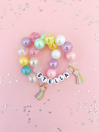 Wish Upon a Star Charm Bracelet: Child 6”