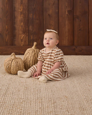 Darla Dress Spice Stripe - Lindsey Paige