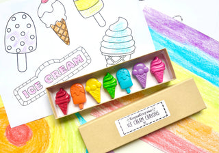 Ice Cream Crayons Gift Box