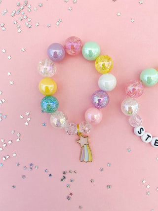 Wish Upon a Star Charm Bracelet: Child 6”