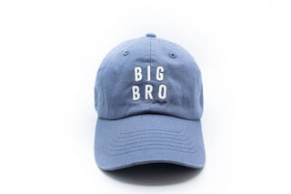Dusty Blue Big Bro Hat: Toddler (1Y - 4Y) - Lindsey Paige