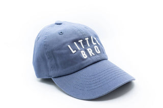 Dusty Blue Little Bro Hat: Toddler (1Y - 4Y) - Lindsey Paige