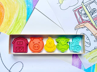 Farm Life Crayons Gift Box - Lindsey Paige