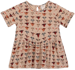 Eliza Dress Cows - Lindsey Paige