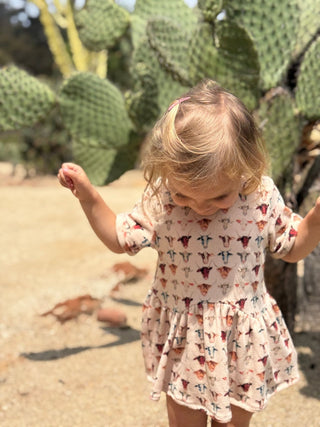 Eliza Dress Cows - Lindsey Paige