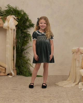 Elizabeth Dress Green - Lindsey Paige