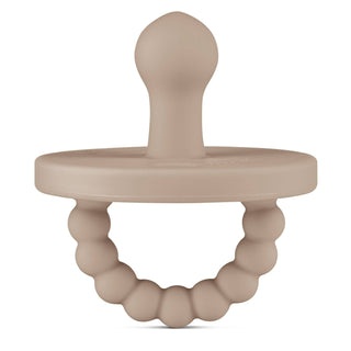 Cutie PAT Bulb (0-6m) Pacifier + Teether: Dune - Lindsey Paige