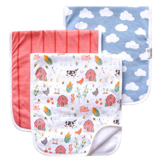 Farmstead Burp Cloth Set - Lindsey Paige
