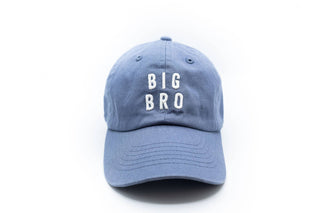 Dusty Blue Big Bro Hat: Toddler (1Y-4Y) - Lindsey Paige
