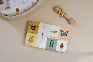 First Words w/ Cute Embroidered Friends (easter basket) - Lindsey Paige