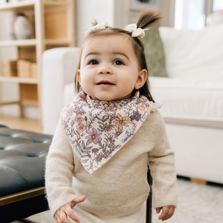 Flora Bandana Bib Set - Lindsey Paige