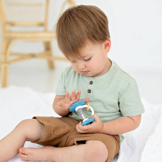 Gear Teether Rattle Toy: Gear - Lindsey Paige