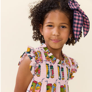Girls Stevie Dress - Juice Boxes - Lindsey Paige