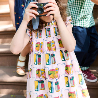 Girls Stevie Dress - Juice Boxes - Lindsey Paige