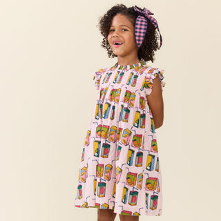 Girls Stevie Dress - Juice Boxes - Lindsey Paige