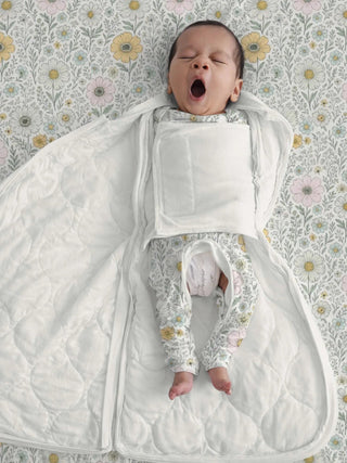 Gunamuna Bamboo Swaddle Sleep Sack - Wildflower - Lindsey Paige