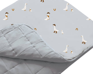 Gunamuna Cloud Baby Blanket | 1.0 TOG Bamboo – Mini Floral (Toddler) - Lindsey Paige