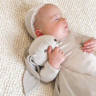 Gunamuna Lovey Bunny | Bamboo Security Blanket Stuffed Animal - Lindsey Paige