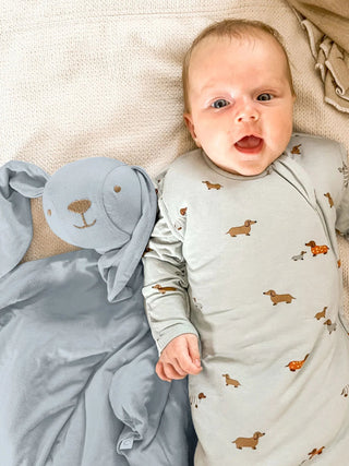 Gunamuna Lovey Bunny | Bamboo Security Blanket Stuffed Animal - Lindsey Paige