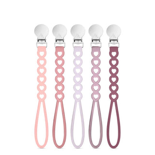 Hart Cutie Clip (Pacifier Clip): Malibu - Lindsey Paige