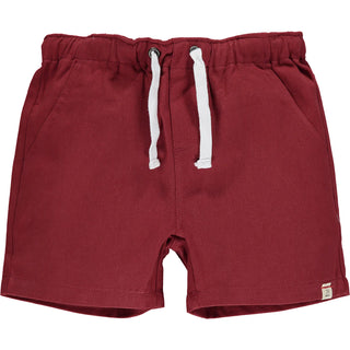 HUGO Maroon Twill Boys Shorts - Lindsey Paige