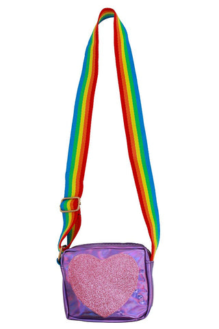 Heart Purse: Silver - Lindsey Paige