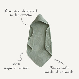 baby hooded towel