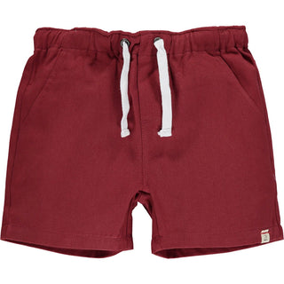 HUGO Maroon Twill Boys Shorts - Lindsey Paige
