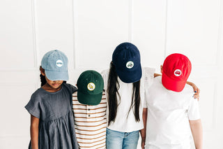 Hunter Green Tractor Hat: Toddler (1Y - 4Y) - Lindsey Paige