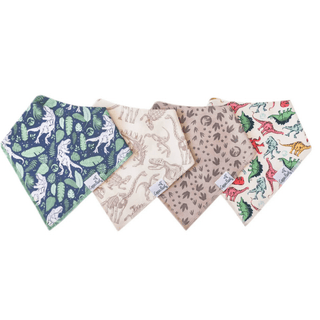 Jurassic Park Bandana Bib Set - Lindsey Paige