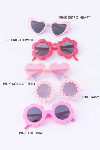 Kids Sunglasses: Pink/Fuchsia - Lindsey Paige